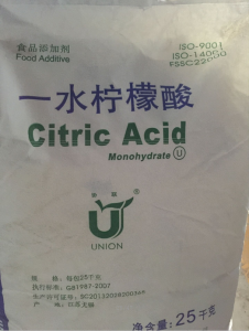 食品添加劑 一水檸檬酸